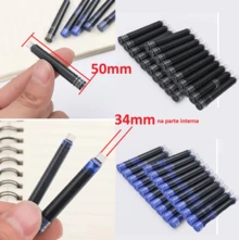 10 CARTUCHO COM TINTA PRETA - CARTUCHO DE CANETA - Visão 3