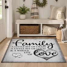 1pc Kitchen Door Mat, Polyester Absorbent Non-Slip Floor Mat, Home Entrance Mat, Kitchen Bathroom Foot Mat, Living Room Bedroom Balcony Floor Mat, Stain-Resistant Quick-Drying Durable Mat, Suitable For Coffee Shop, Bar, Holiday Party, Home Decor, Pet Mat - Multicolor - View 2