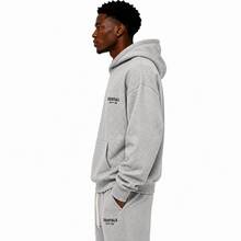 Fear Of God Essentials Pullover Hoodie Dark Oatmeal (SS22) Unisex - Dark Oatmeal - View 6