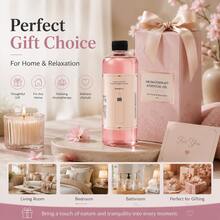 Essential Oil Large Capacity 500ML High-End Home Aromatherapy Essential Oil Set, Suitable For Diffusers Tranquil, Fresh And Romantic Atmosphere Fragrance Series - High-quality Essential Oils - View 7