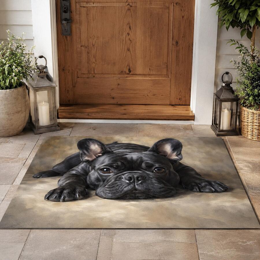 1pc Kitchen Floor Mat, Polyester Drainage Mat, Door Mat, Floor Mat, Suitable For Bedroom, Kitchen, Living Room, Entrance, Balcony, Home Decor, Coffee Shop, Bar, Holiday, Party, Holiday Gift, Foot Mat, Pet Mat, Bathroom Decor, Room Decor, Kitchen Decor - Multicolor - View 1