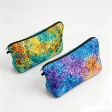 Magical Style Multifunctional Makeup Bag, Portable Travel Cosmetic Storage Organizer Waterproof Toiletry Pouch For Business Trip, Gym, Camping, Daily Commute, Bathroom, Dorm, Vacation & Road Trip For Women Girls,Bedroom Room Decor,Back To School - View 2