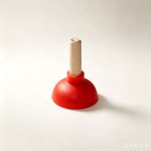 2026 New Funny Prank Toy For Teens, Small Silicone Plunger Card Magic Prop, Novel Creative Magic Toy With Toilet Suction Cup, Random Color - Multicolor - View 5
