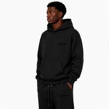 Fear of God Essentials Sudadera con capucha esencial de Fear of God (SS22) unisex - Negro - Ver 4
