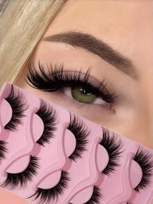 Upturned Fox-Eye Lashes, Thick And Sexy, Perfect For Mature Party Photo Looks - 查看 1