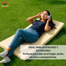 Portable Exercise Mat 190x60x5 - Champagne - View 7