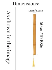 BDSM Bamboo Spanking Cane Bamboo Paddle Discipline Cane Whip SM Spanking Tool Adult Role Play Paddle Fetish Gear Erotic Spanking Accessory Bedroom Game Couple Play Valentine Gift - 1PC - View 7
