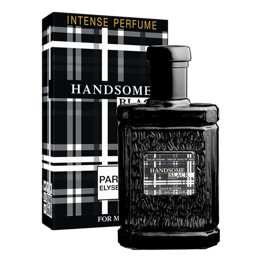 Paris Elysees Handsome Black 100ML - Amadeirado e Terroso - Visão 1