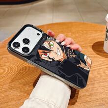 アニメ キャラクター 分身イラスト 異色瞳 17e,プレゼント用・自分用両方に大活躍！,感あふれるキュートスマホケース防水・耐衝撃・耐傷性に優れたソフトケース。対応機種： 17 Pro Max、17 Pro、17、16 Pro Max、6 Pro、16 Plus、15、15 Pro Max、15 Pro、15 Plus、11、12、13、14 Pro Max、11 Pro、11 Pro Max、12 Pro、12 Pro Max、13 Pro、13 Pro Max、14 Plus - ブラック - チェックする 4