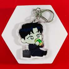 Roses And Champagne Korean Manhwa Acrylic Keychain Series Cute Cartoon Keyring Bag Suitcase Accessory Phone Pendant Car Ornament. - Multicolor - View 23