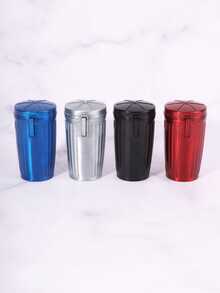Cabin puff 1pc Portable Ashtray, Suitable For Outdoor Use, Artistic Design, Multiple Colors - One Size Fits All - View 3