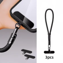 1pc Premium Anti-Theft Universal Phone Lanyard, Wrist Strap, 360° Rotatable, Crossbody, With Adjustable Self-Locking Buckle, Durable, Multiple Colors Available - A - View 3
