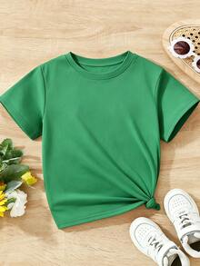 K-Pop Warrior Outfits For Girls, Girlism Girls & Boys 5th Birthday K-Pop Number Set, Breathable Children's Birthday Party Outfit And Casual Wear - 綠色 - 查看 4