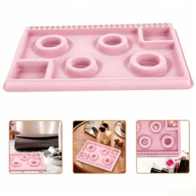 2pcs Pink Bracelet Design Tray - Beading Tool, DIY Bracelet Design Tray, Bracelet Beading Measurement Scale Display Tray, Suitable For Jewelry Beading, Easily Design Bracelet Works - Pink - View 5