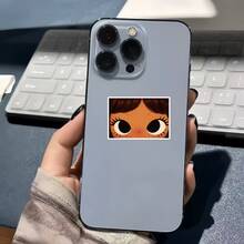 Cartoon Big Eyes, Suitable For Sad, Upset, Vulnerable Moments - Waterproof Vinyl Stickers - Durable Smooth Surface, Self-Adhesive Bumper Stickers, Suitable For Cars, Windows, Laptops, Trucks, Water Bottles - Multi-Purpose Durable Design, Car Stickers - Vinyl - View 4