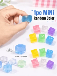 1pc Cake Shaped Stress Relief Squeeze Toy 70g | Soft Slow Rebound TPR Material | Stress Relief Relaxation Gadget | Office Study Desk Decor | Birthday Party Creative Gift - Multicolor - View 7