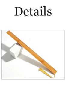BDSM Bamboo Spanking Cane Bamboo Paddle Discipline Cane Whip SM Spanking Tool Adult Role Play Paddle Fetish Gear Erotic Spanking Accessory Bedroom Game Couple Play Valentine Gift - 1PC - View 4