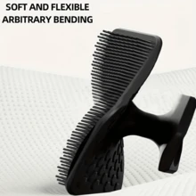 1pc Men's Facial Scrub Massager - Use Before Shaving/Skincare, Remove Dead Skin, Deep Cleansing, Christmas Eve Gift, Fragrance-Free, Ergonomic Design, Compact & Portable - A - View 5