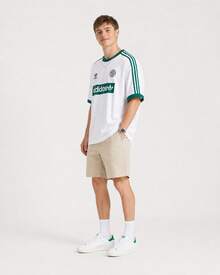 Adidas Originals Classic Sports Collection Stylish Loose Crew Neck Pullover Short Sleeve T-Shirt For Men - White - View 8