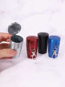 Cabin puff 1pc Portable Ashtray, Suitable For Outdoor Use, Artistic Design, Multiple Colors - One Size Fits All - View 7