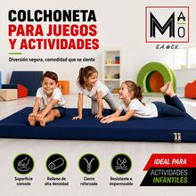 Single Mattress 190x60x10 - Navy Blue - View 7
