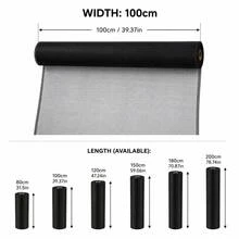 Black Mesh DIY Free-Cut Mosquito & Insect Proof Multi-Scenario Net - Black - View 6