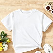 K-Pop Warrior Outfits For Girls, Girlism Girls & Boys 5th Birthday K-Pop Number Set, Breathable Children's Birthday Party Outfit And Casual Wear - 白色 - 查看 4