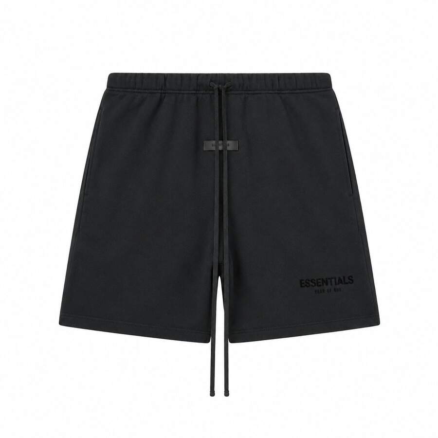 Pantalón corto de chándal clásico de Fear of God Essentials SS22 Stretch Limo Unisex - Limusina estirada - Ver 1