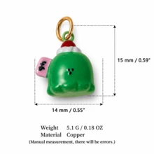 1pc DIY Colorful Summer Oil Drop Cute Animal & Plant Pendant Necklace, Fashion Pastoral Style, Dopamine Style Fashion Necklace, Stainless Steel Vacuum Plated 18k Gold, Displaying Women's Fashion Charm Item, Pendant For Jewelry Making, High-End Jewelry, Stainless Steel Accessory - Multicolor - View 11