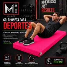 Single Mattress 190x60x10 - Hot Pink - View 3