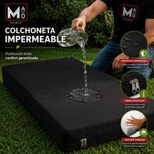 Single Mattress 190x60x10 - Black - View 2