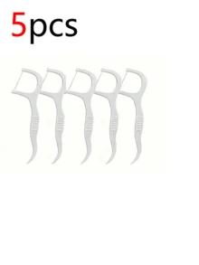 Pacote Combo de Fio Dental 500/300/100/50/5 Peças, Fio Dental de Limpeza Profunda, Cuidados Orais Adequados, Fio Dental Descartável e Portátil, Essencial para Viagens e Uso Diário, Ferramenta de Limpeza de Dentes, Escova de Dentes de Viagem, Acessórios Odontológicos - Multicolorido - Visão 12