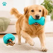 1pc Dog Treat Dispensing Chew Bone, Interactive Teeth Cleaning & Slow Feeding Enrichment Accessory For Dogs - Multicolor - View 9