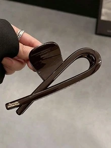 4 Stücke/1 Stück Damen 11cm/4,33 Zoll leichte Kunststoff Haarklammer, modischer vielseitig Premium elegant raffiniert minimalistisch einfarbiges Haaraccessoire, hohe Elastizität geeignet für dickes grobes Haar, für Alltag Outfit, Lässig, Party, Pendeln, Urlaub, Pferdeschwanz, Hochsteckfrisur, Gesicht waschen, Duschen, Make-up, Outfit-Matching, Fotoshooting, Haarklammer - Verschiedenfarbig - Übersicht 9