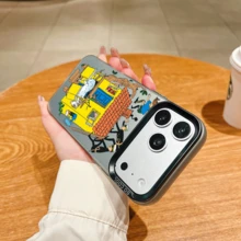 小屋 子供 警官 馬 17e,プレゼント用・自分用両方に大活躍！,感あふれるキュートスマホケース防水・耐衝撃・耐傷性に優れたソフトケース。対応機種： 17 Pro Max、17 Pro、17、16 Pro Max、6 Pro、16 Plus、15、15 Pro Max、15 Pro、15 Plus、11、12、13、14 Pro Max、11 Pro、11 Pro Max、12 Pro、12 Pro Max、13 Pro、13 Pro Max、14 Plus - ブラック - チェックする 5