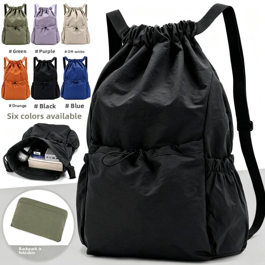 1pc Multifunctional Sports Backpack, Large Capacity 3-In-1 Handbag/Shoulder Bag/Backpack, Unisex Casual Multifunctional School Bag, Suitable For Campus And Outdoor Travel Loose Storage Bag,Back To School - View 1