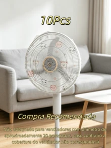 5入/組中型通用電風扇防塵罩，拋棄式防塵罩，家用電風扇保護罩，適用於直徑10-15英吋電風扇，安裝與拆卸方便，適用於臥室、客廳、學校、辦公室、教室，隨機款式出貨，家用電風扇配件 - 風扇防塵罩 - 查看 17
