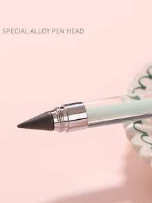 1 buah Pensil "Eternal", Tanpa Tinta/Tidak Perlu Diasah, Desain Segar dan Ringan, Cocok untuk Musim Kembali ke Sekolah, Dapat Digunakan untuk Menggambar, Membuat Sketsa, dan Menulis bagi Siswa. Tersedia Berbagai Gaya. - pensil - View 6