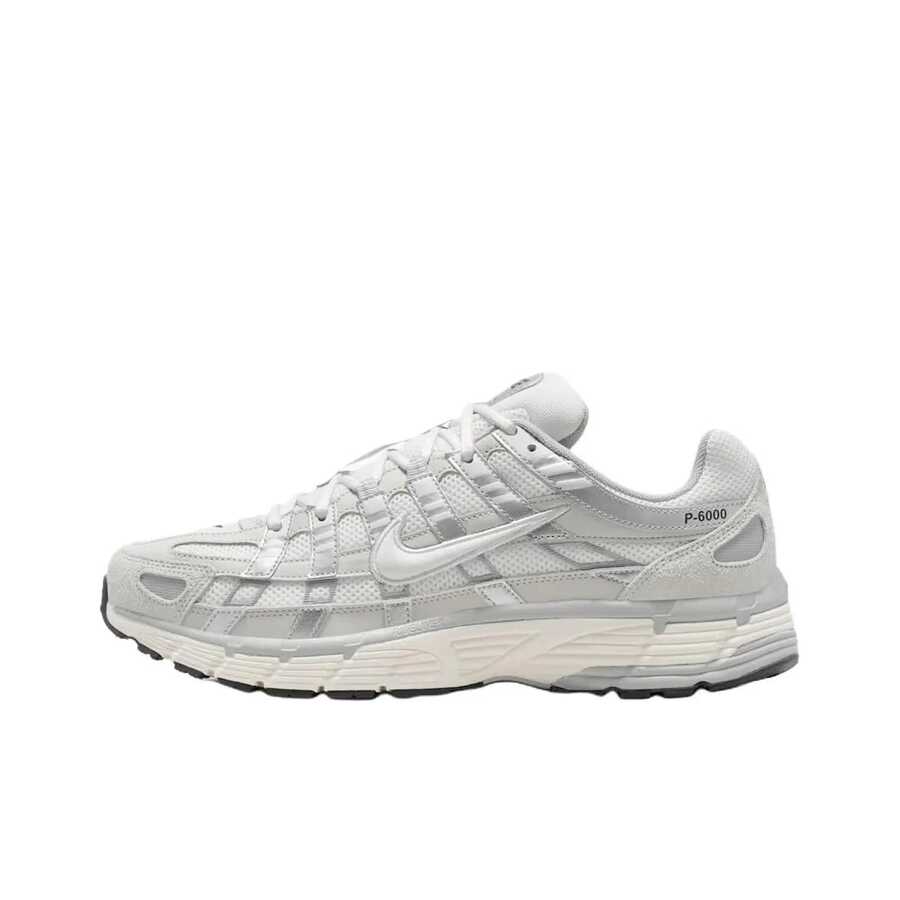 Nike P-6000 Comfortable, Versatile, Breathable Casual Running Shoes For Men, Grey - Light Grey - View 1