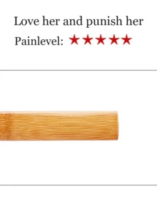 BDSM Bamboo Spanking Cane Bamboo Paddle Discipline Cane Whip SM Spanking Tool Adult Role Play Paddle Fetish Gear Erotic Spanking Accessory Bedroom Game Couple Play Valentine Gift - 1PC - View 3