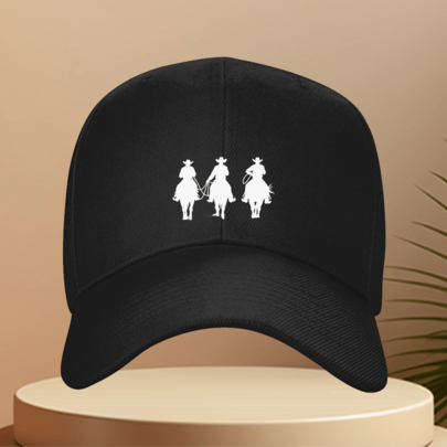1pc Adjustable Curved Peaked Cap, Lightweight Polyester Baseball Cap With Design, Dad Fashion, Non-Stretch Fabric, Hand Wash Or Dry Clean, Sports Style, Casual Headwear| Sporty Cap| Durable Headgear