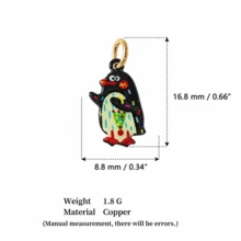 1pc DIY Colorful Summer Oil Drop Cute Animal & Plant Pendant Necklace, Fashion Pastoral Style, Dopamine Style Fashion Necklace, Stainless Steel Vacuum Plated 18k Gold, Displaying Women's Fashion Charm Item, Pendant For Jewelry Making, High-End Jewelry, Stainless Steel Accessory - Multicolor - View 12