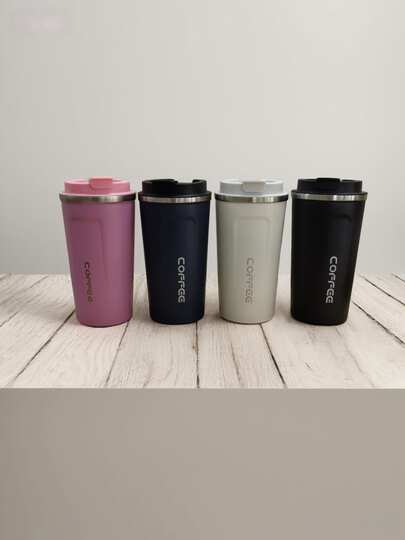 Large Capacity Office Coffee Mug, Outdoor Car-Mounted Hot & Cold Dual-Use Insulated Cup, Stainless Steel Insulated Cup, Coffee Cup, Heat-Resistant Drinking Cup, Suitable For Students And Adults, School, Office, Party, Camping, Picnic, Great Gift