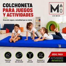 Single Mattress 190x60x10 - Blue - View 4