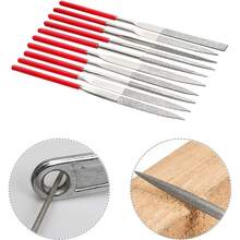 5pcs/10pcs Diamond Mini Needle File Set Portable Tools Ceramic Craft Woodworking Files Jewelry Polishing Carving Small Files - Style a - View 3