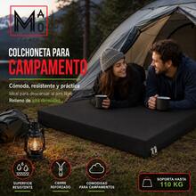 Single Mattress 190x60x10 - Black - View 4