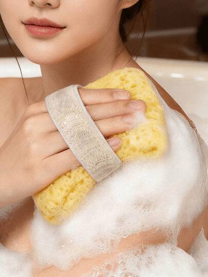 Sponge Bath Scrub Towel, Super Soft Bath Sponge Ball, Exfoliating Body Scrub Sponge, Women's Bath Sponge, Daily Shower Bath Ball, Foaming Tool, Suitable For Daily Shower Use, Gift For Family And Friends