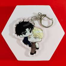 Roses And Champagne Korean Manhwa Acrylic Keychain Series Cute Cartoon Keyring Bag Suitcase Accessory Phone Pendant Car Ornament. - Multicolor - View 20