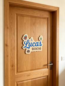 Personalized Bedroom Floral Daisy Door Sign, Customized Name Wooden Acrylic Door Sign, Teacher Name Classroom Nameplate, Home Welcome Sign - A-daisy Doorplate - View 21