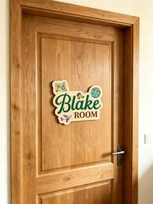 Personalized Bedroom Floral Daisy Door Sign, Customized Name Wooden Acrylic Door Sign, Teacher Name Classroom Nameplate, Home Welcome Sign - A-daisy Doorplate - View 16
